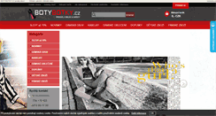 Desktop Screenshot of botybotky.cz